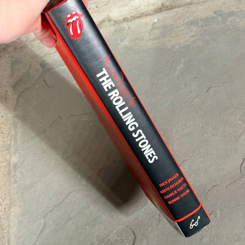According to The Rolling Stones‎ Book Coffee Table Rock Music